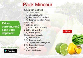 Pack Minceur